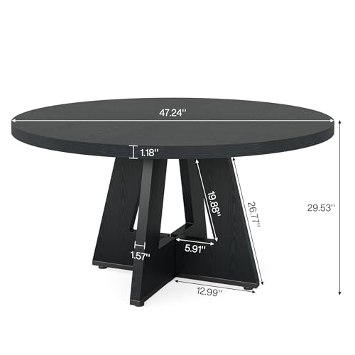 47-Inch Round Conference Table - Conference Table Round 评论和价格