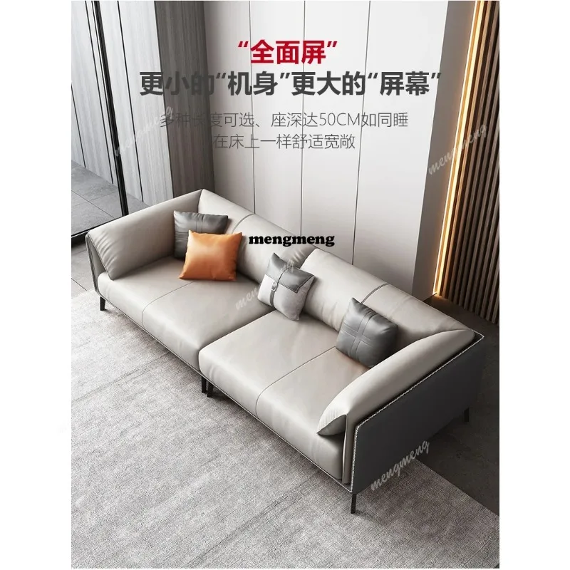 03 Cowhide Business Office Sof - Office Furniture Luxury 评论和价格