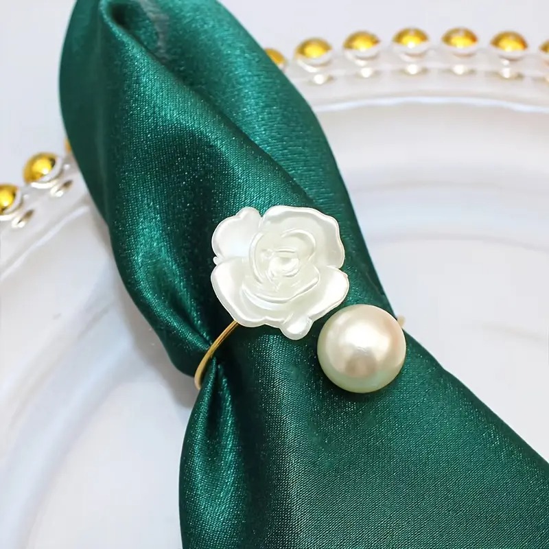 1-24PCS Elegant Pearl Rose Nap - Conference Table Round 评论和价格