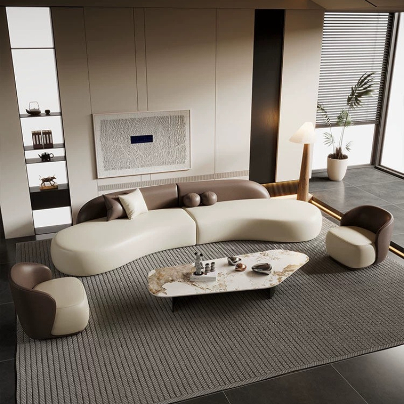 Italian Luxury Curved Sofa Mod - Office Furniture Luxury 评论和价格