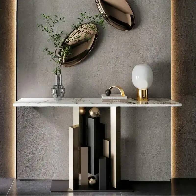 Modern Simple Console Table fo - Office Furniture Luxury 评论和价格