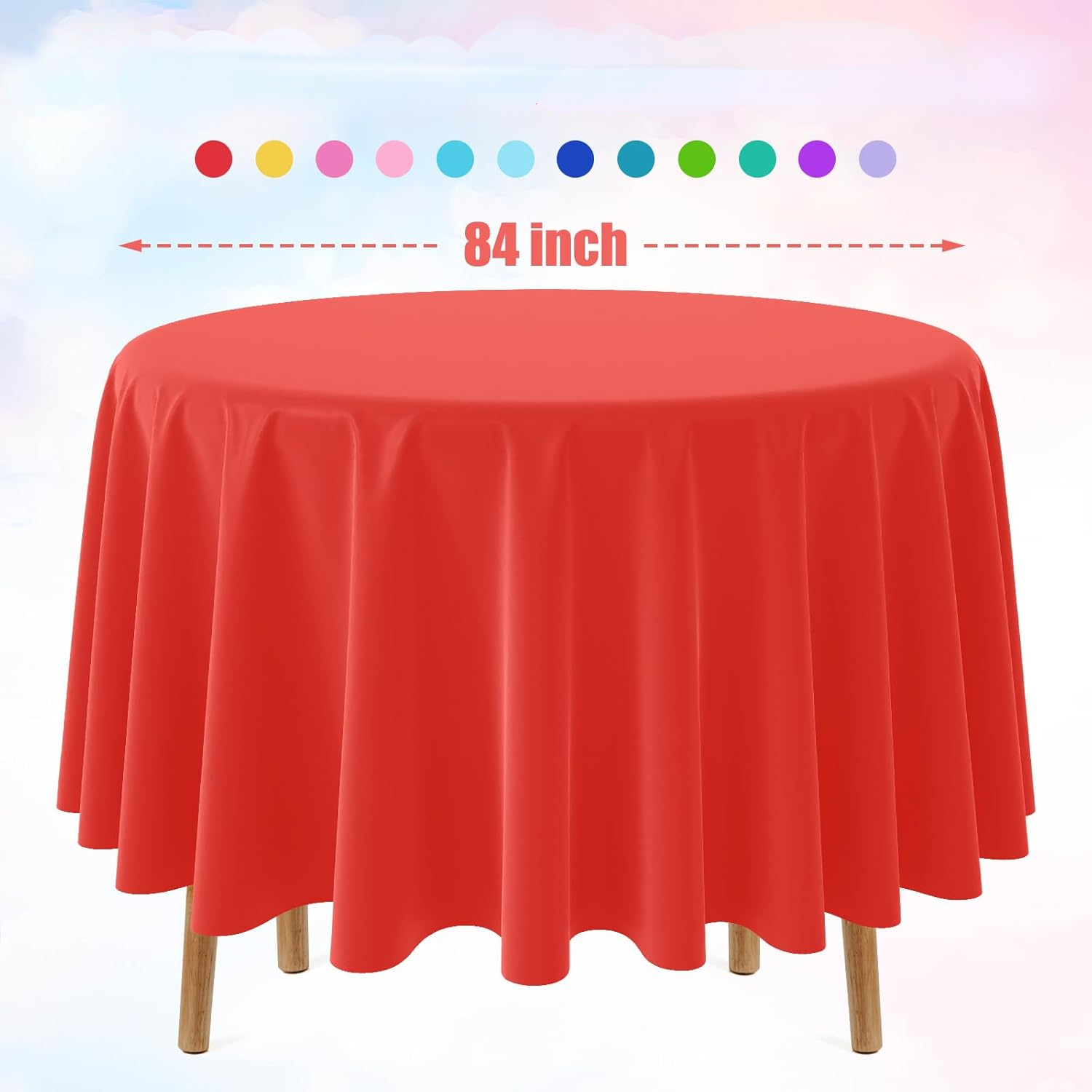 Disposable Round Solid Color T - Conference Table Round 评论和价格