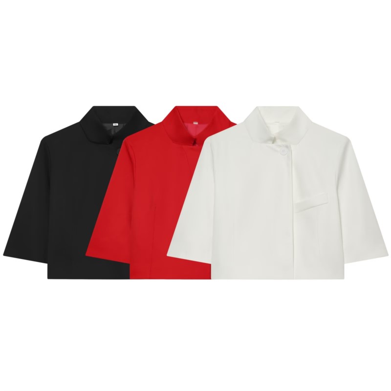 Women's Cropped Short Blazer N - Coat Rack Standing 评论和价格