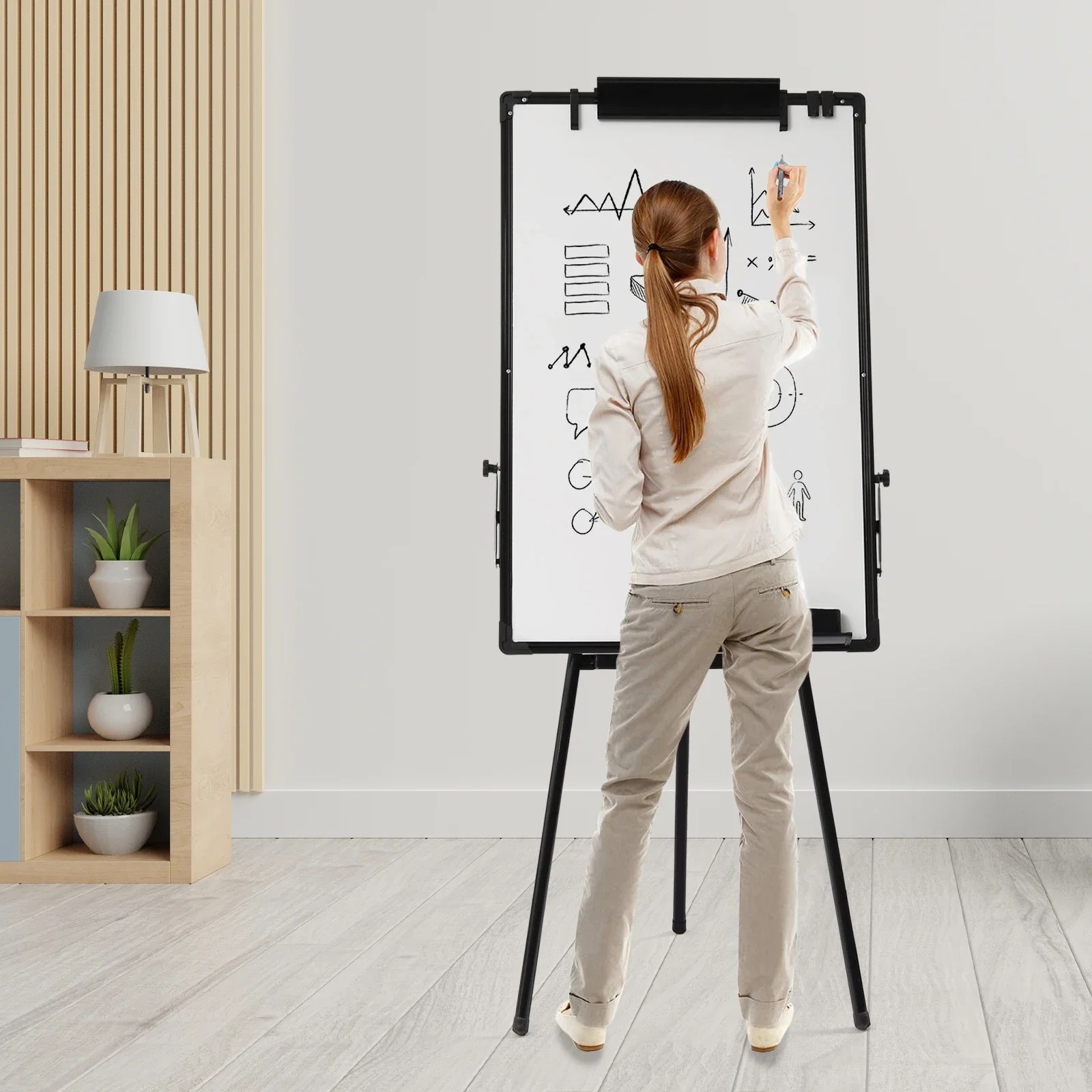 Stand White Board, 36 X 24Inch - Whiteboard Easel Tripod 评论和价格