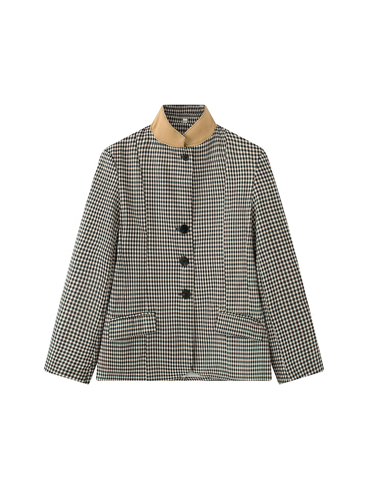 TFMLN Women's Vintage Plaid Bl - Coat Rack Standing 评论和价格