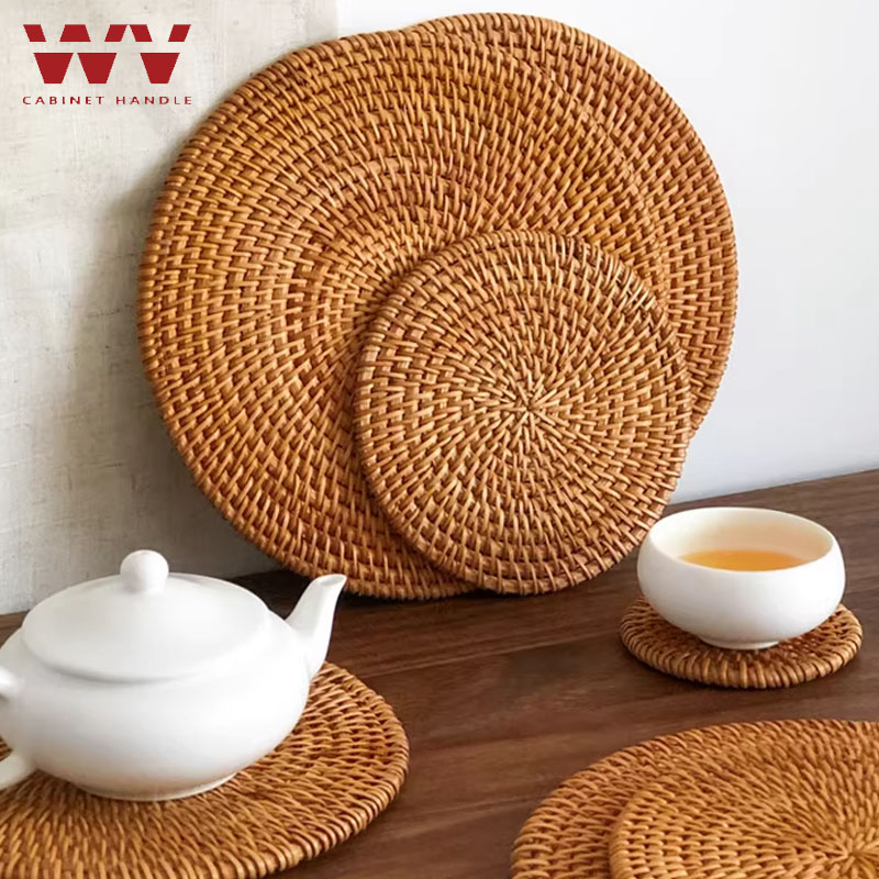 10-20cm Pot Mats Handwoven Rat - Conference Table Round 评论和价格