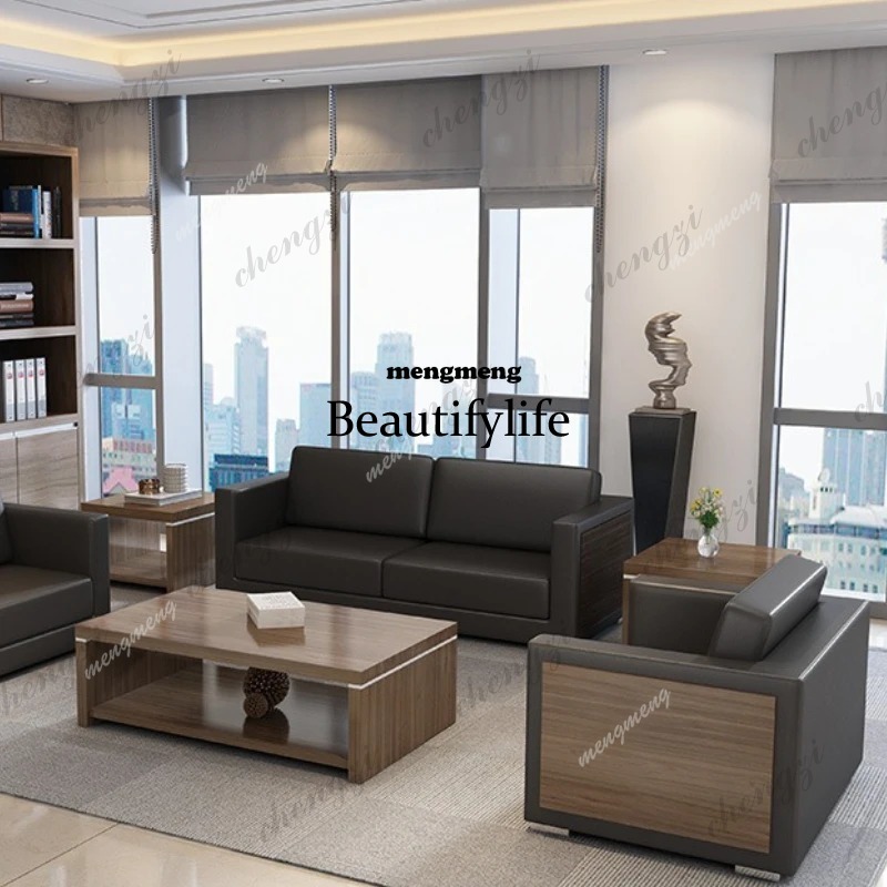 d5556 Wooden Cowhide Office So - Office Furniture Luxury 评论和价格