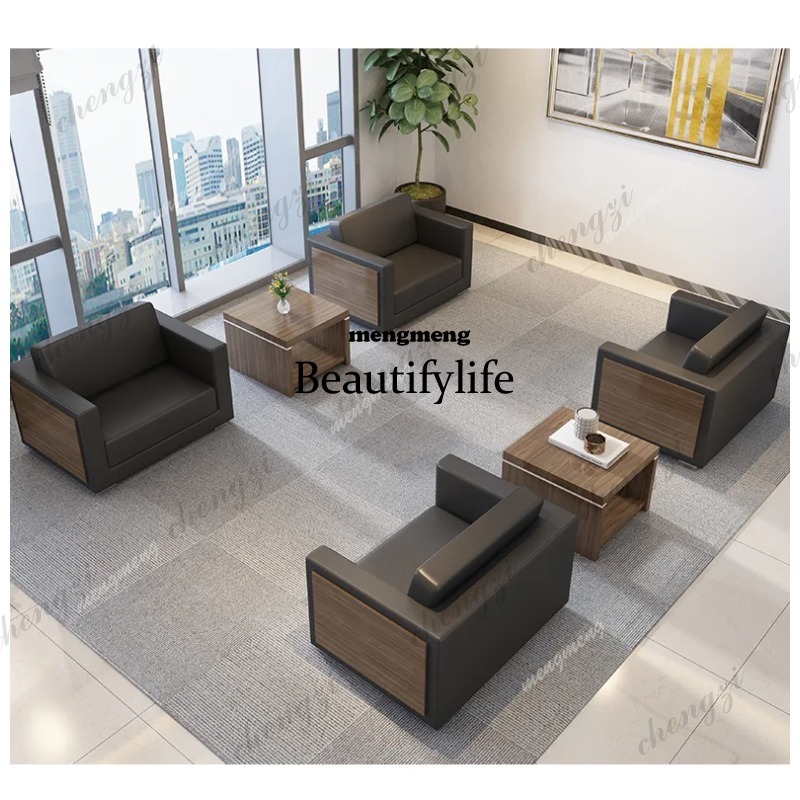 d5556 Wooden Cowhide Office So - Office Furniture Luxury 评论和价格